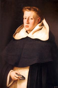 Fray Juan Bautista Maino : Retrato de Fray Alonso de Santo Tomas